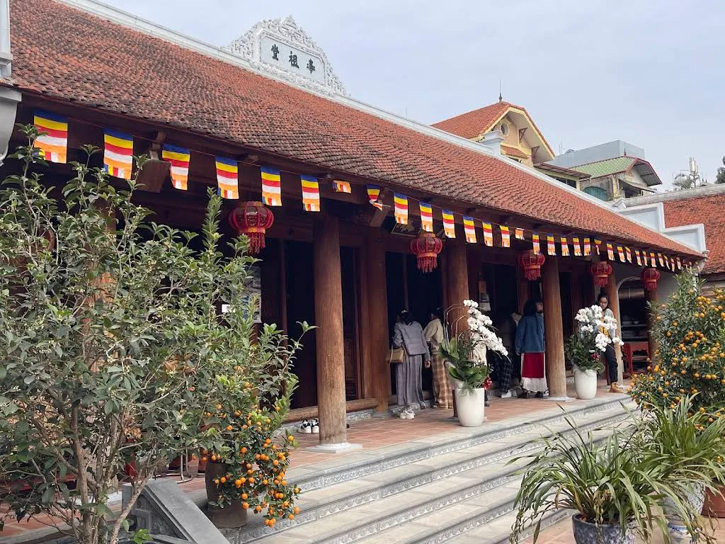 Không gian cảnh quan Chùa Nhật Tảo (chùa Phúc khánh)