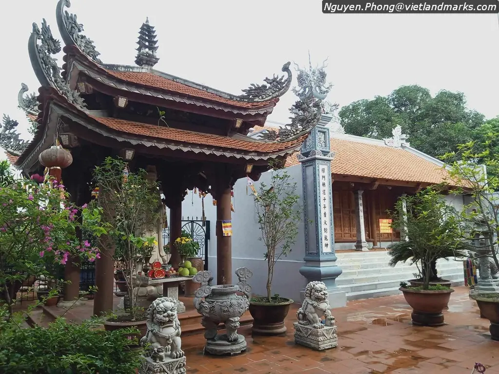 Không gian cảnh quan di tích Chùa Khê Tang (Liên Trì tự)