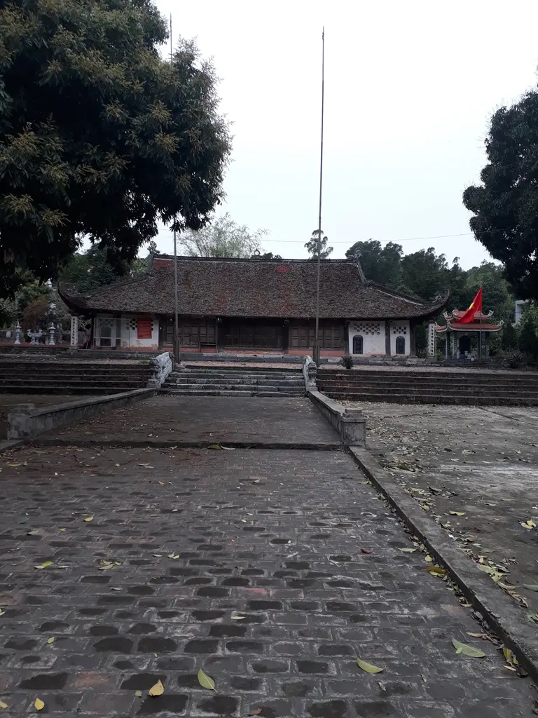 Không gian cảnh quan Đình làng Ninh Sơn