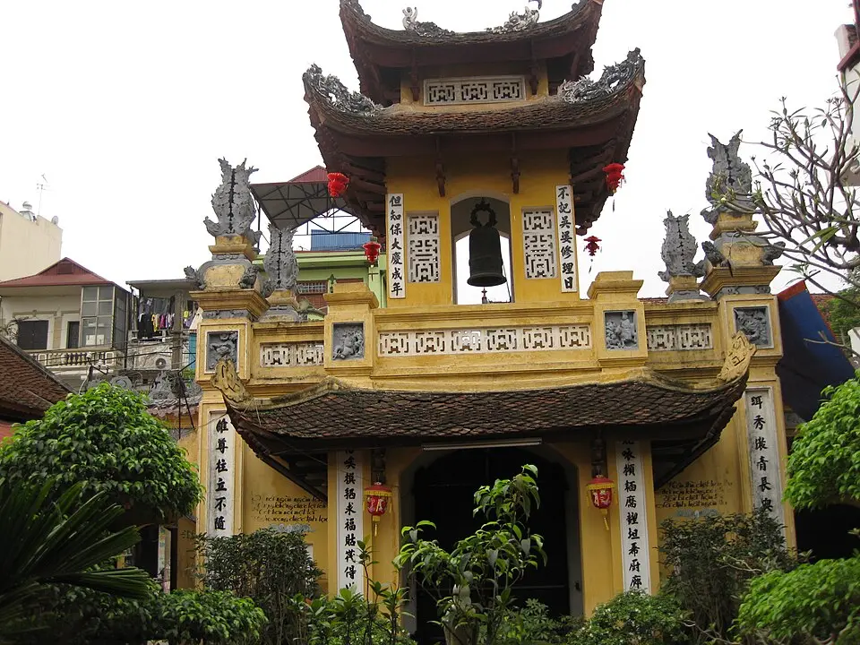 Hình ảnh cổng Chùa Bà Ngô