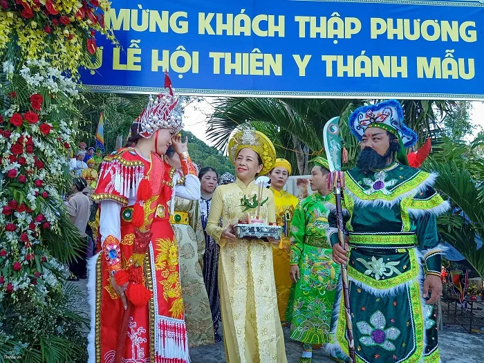 Đội nghi lễ tại Lễ hội Am Chúa