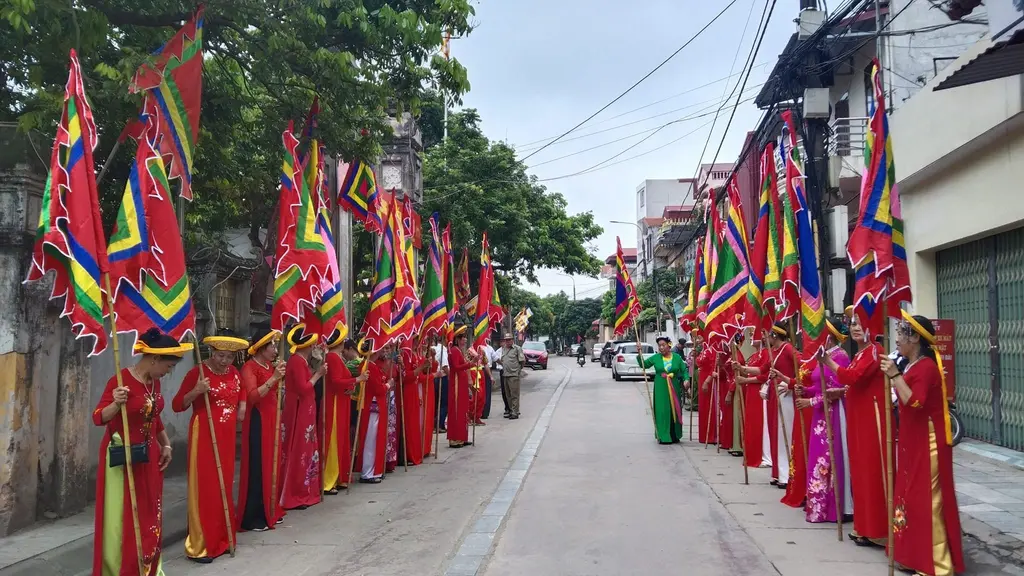 Quang cảnh Lễ hội đình Hiến