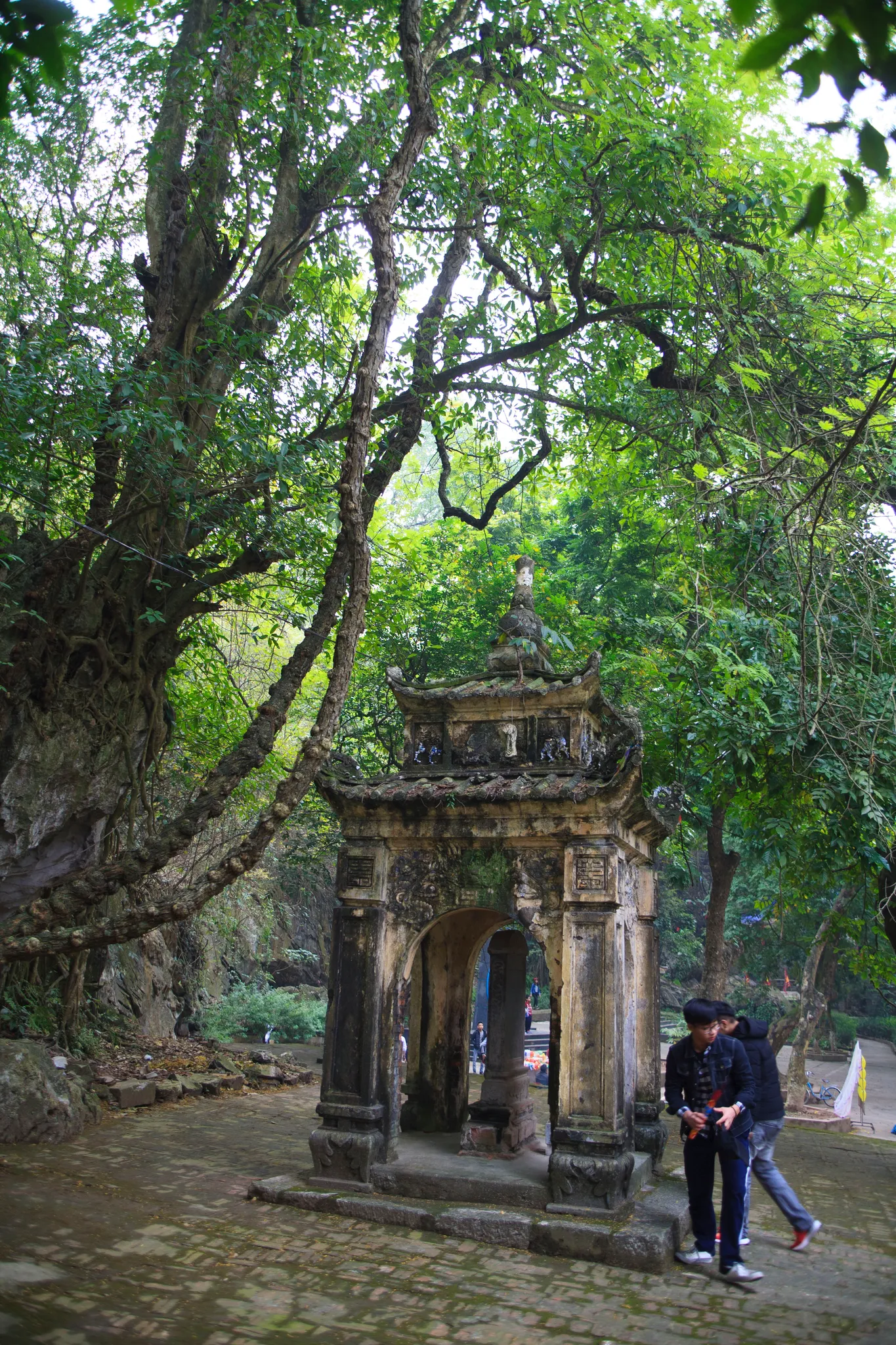 Không gian cảnh quan di tích Chùa Trầm