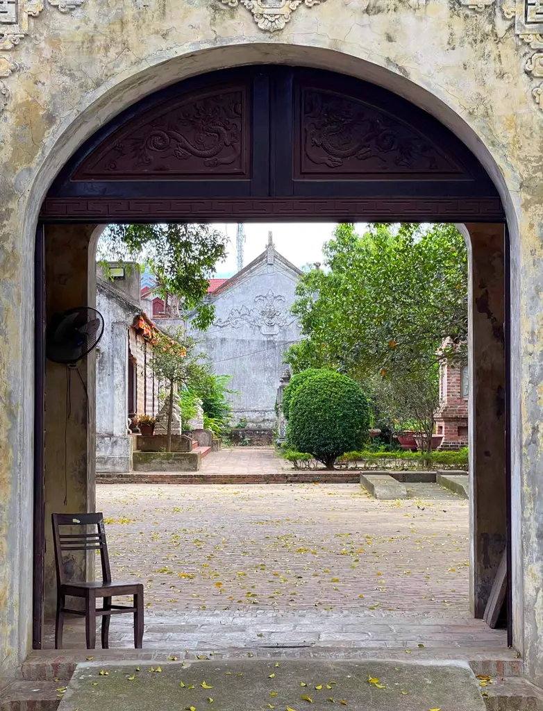 Không gian, cảnh quan chùa Tự Khoát