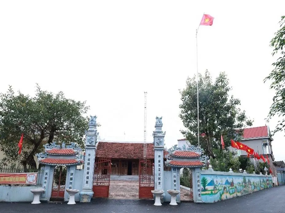 Không gian cảnh quan Đình Xóm Thượng (Đình xóm 1)