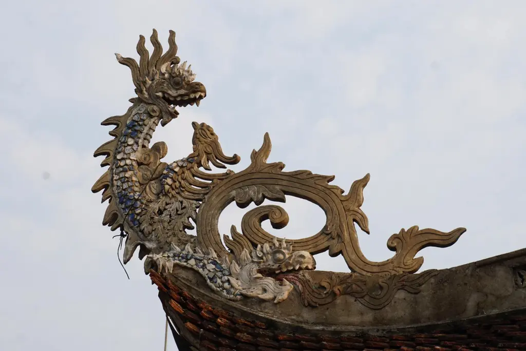 Kiến trúc mái Chùa Bạch Hào