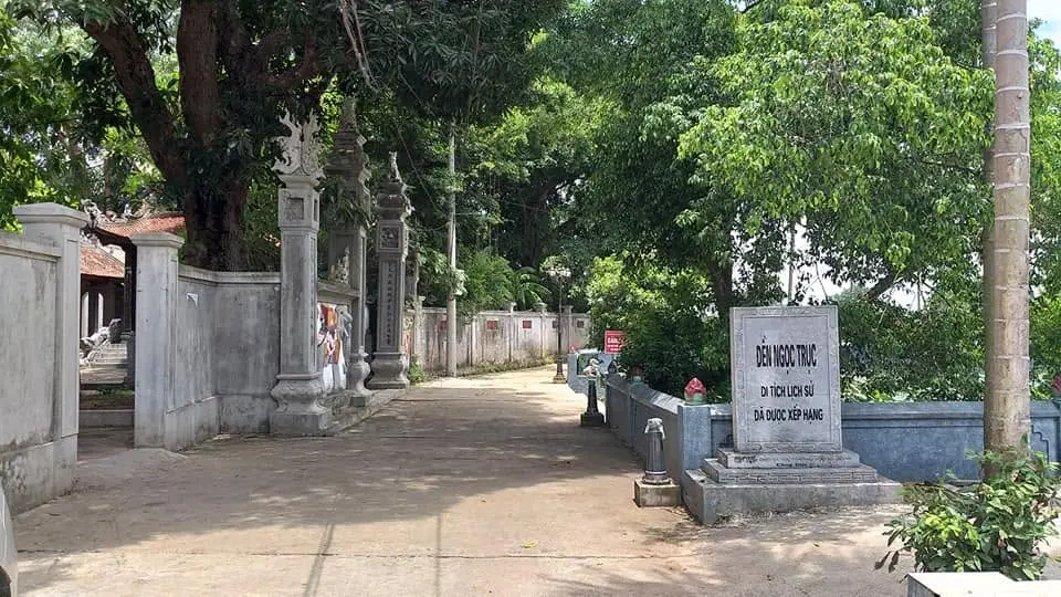 Không gian cảnh quan di tích Đình Ngọc Trục