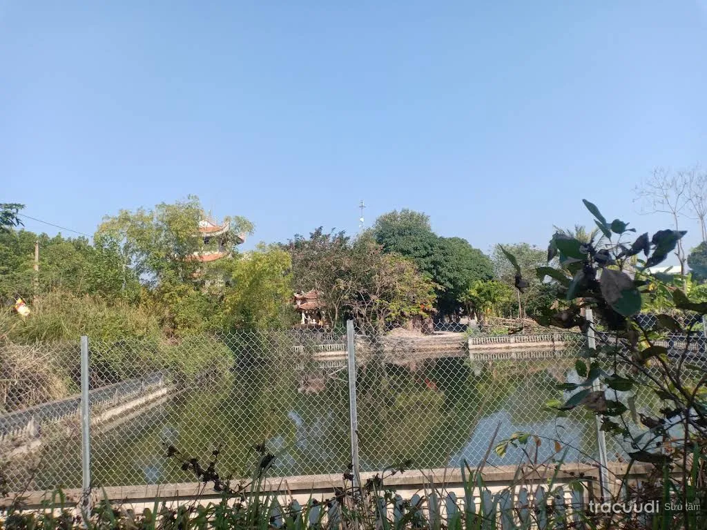 Đình Khê Tang (đình Thượng) nhìn từ xa