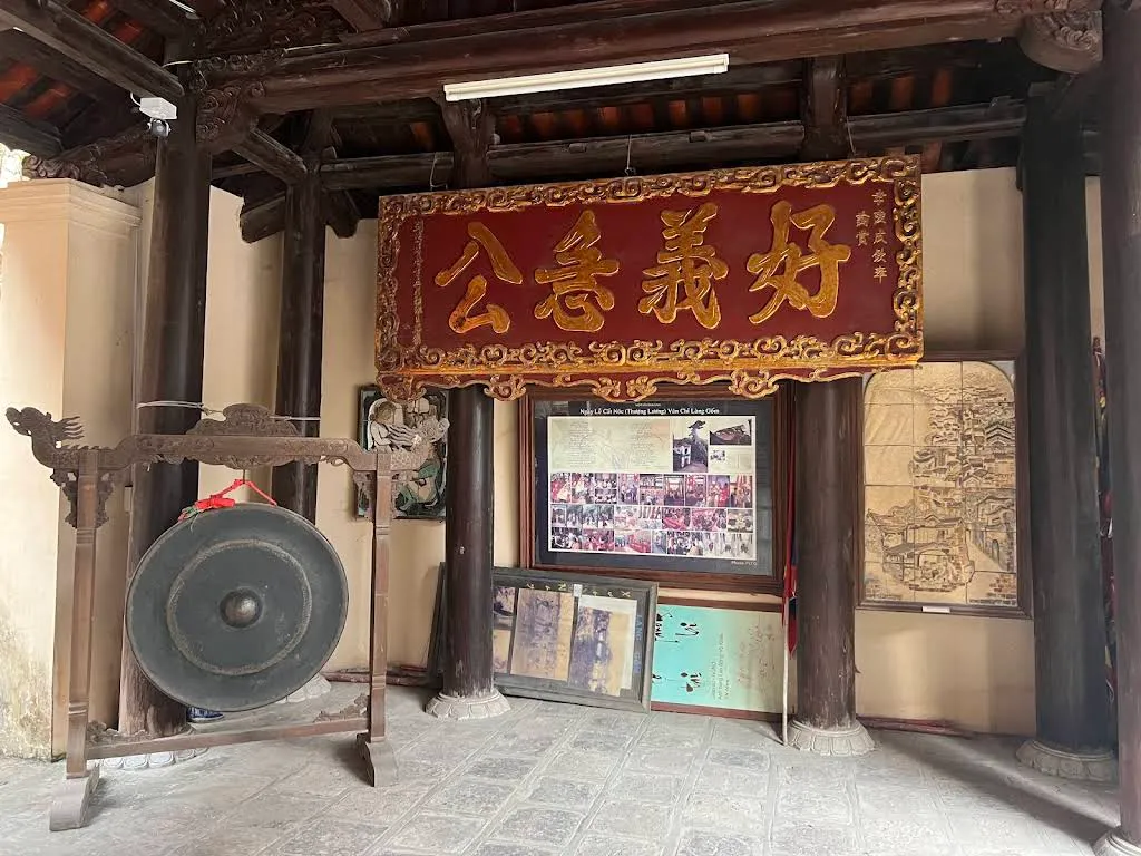 Cảnh quan di tích Văn chỉ Bát Tràng