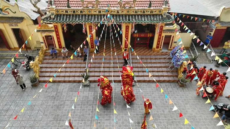 Lễ hội tại Đình Dầu Tiếng