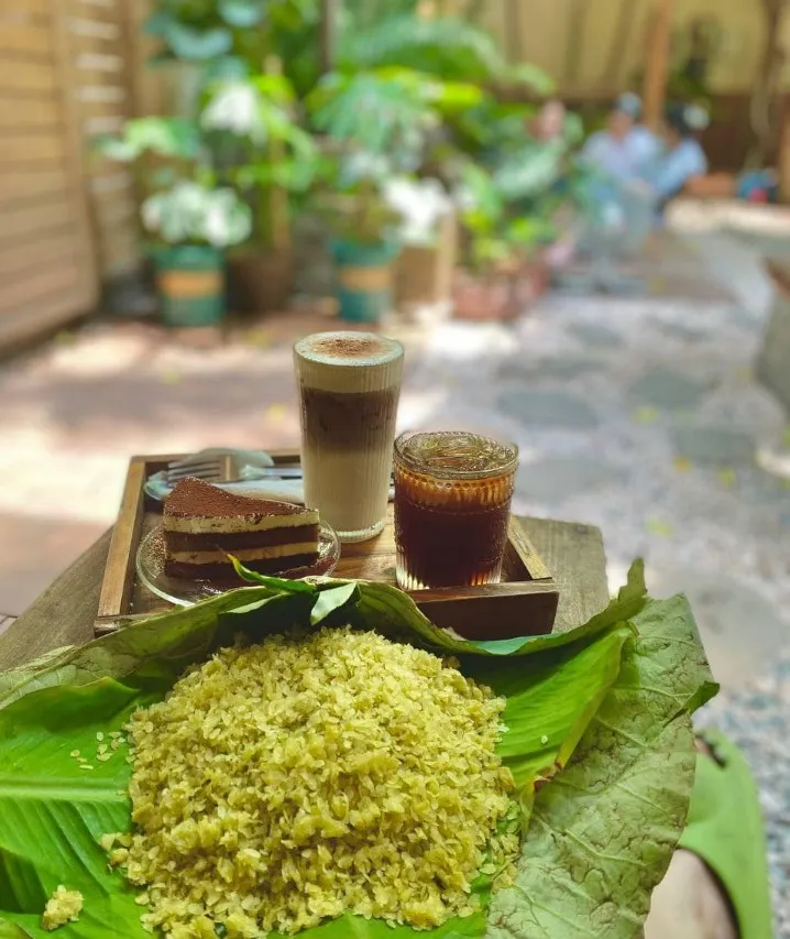 Thành phẩm cốm Mễ Trì