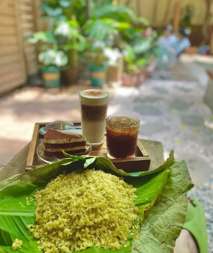 Thành phẩm cốm Mễ Trì