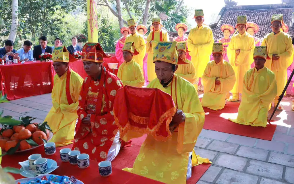 Lễ tế Lễ hội đền thờ vua Lê Thái Tổ