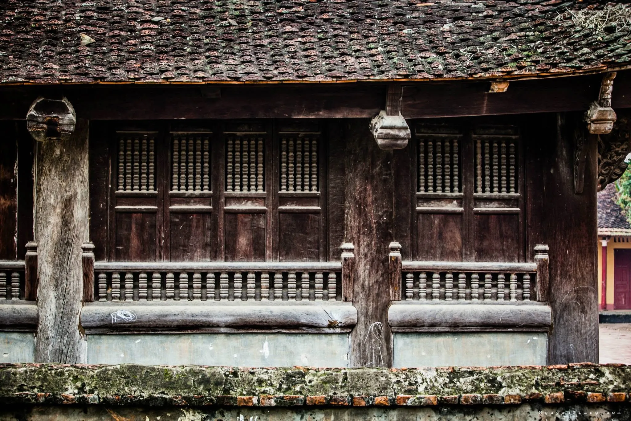 Nét cổ kính đình Tường Phiêu