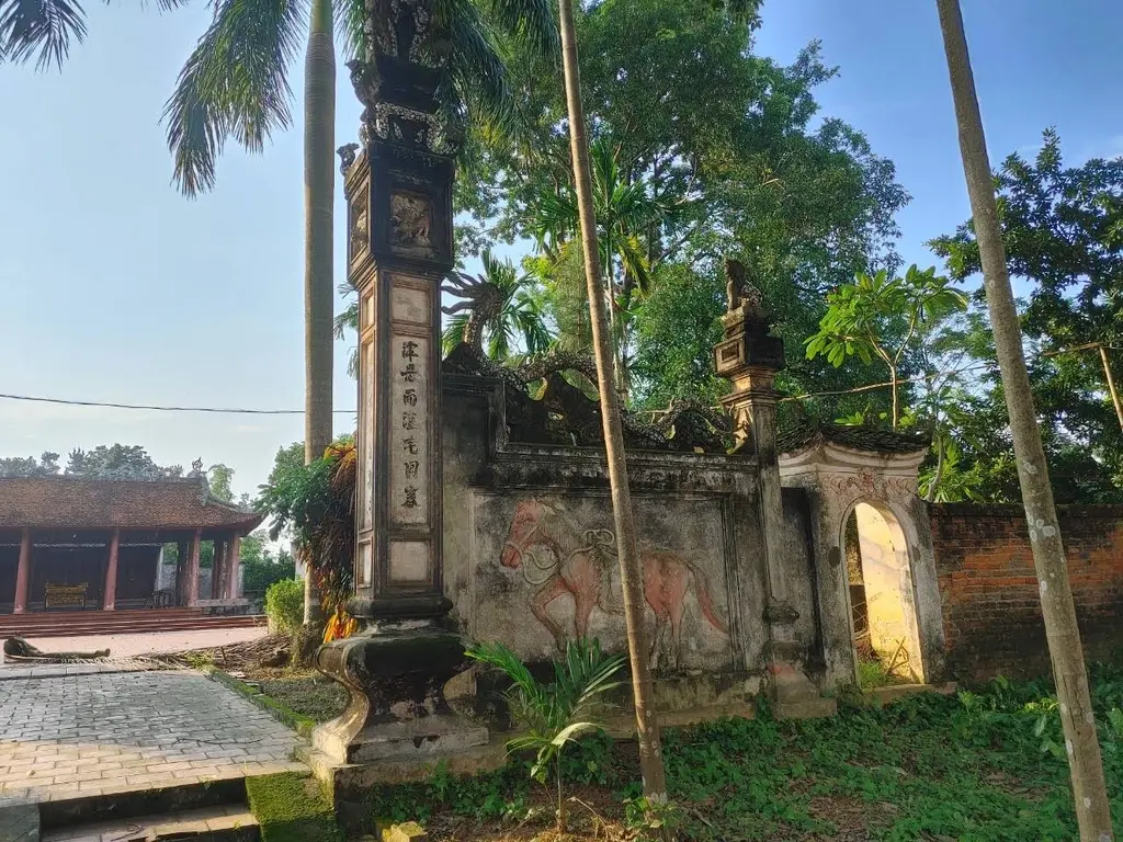 Không gian cảnh quan di tích Đình Sơn Trung