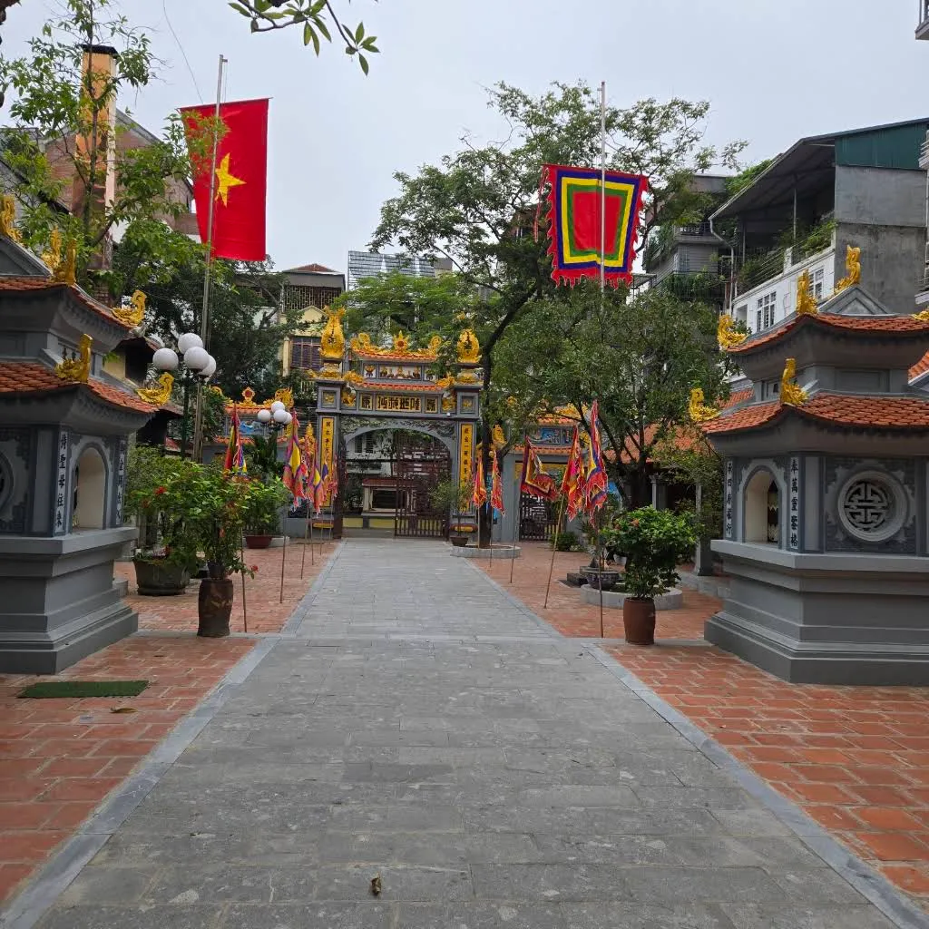 Không gian cảnh quan Đền Đống Nước