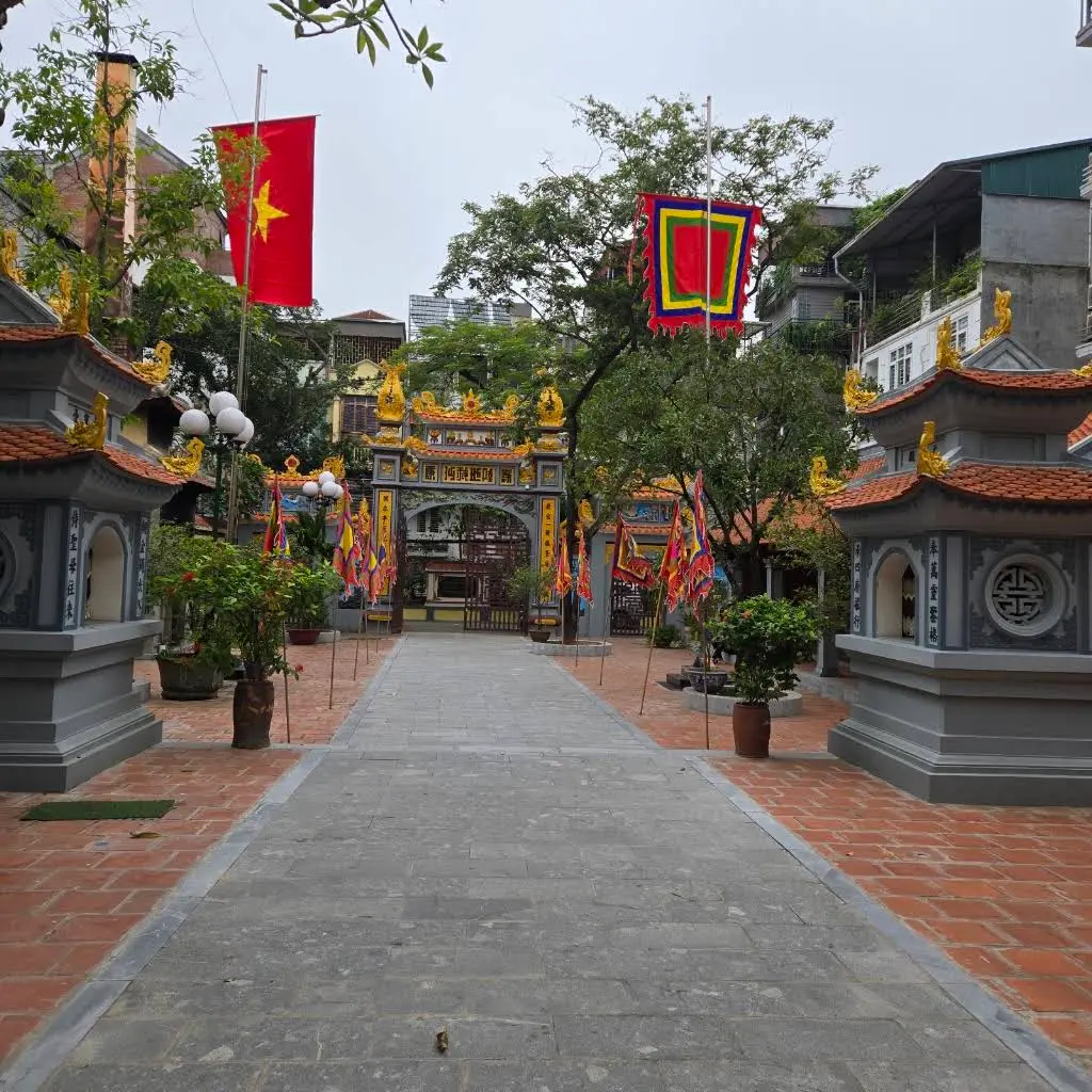 Không gian cảnh quan Đền Đống Nước