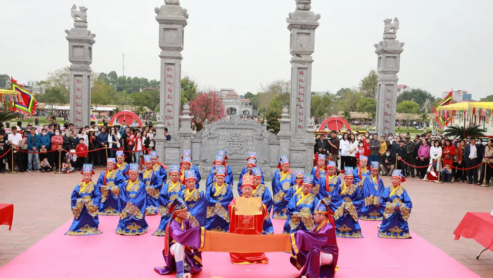 Lễ tế trong Lễ hội Xương Giang