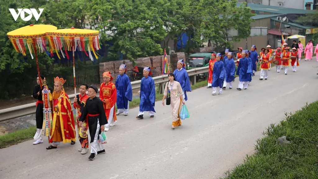 Lễ rước tại Lễ hội Tổng Nam Phù