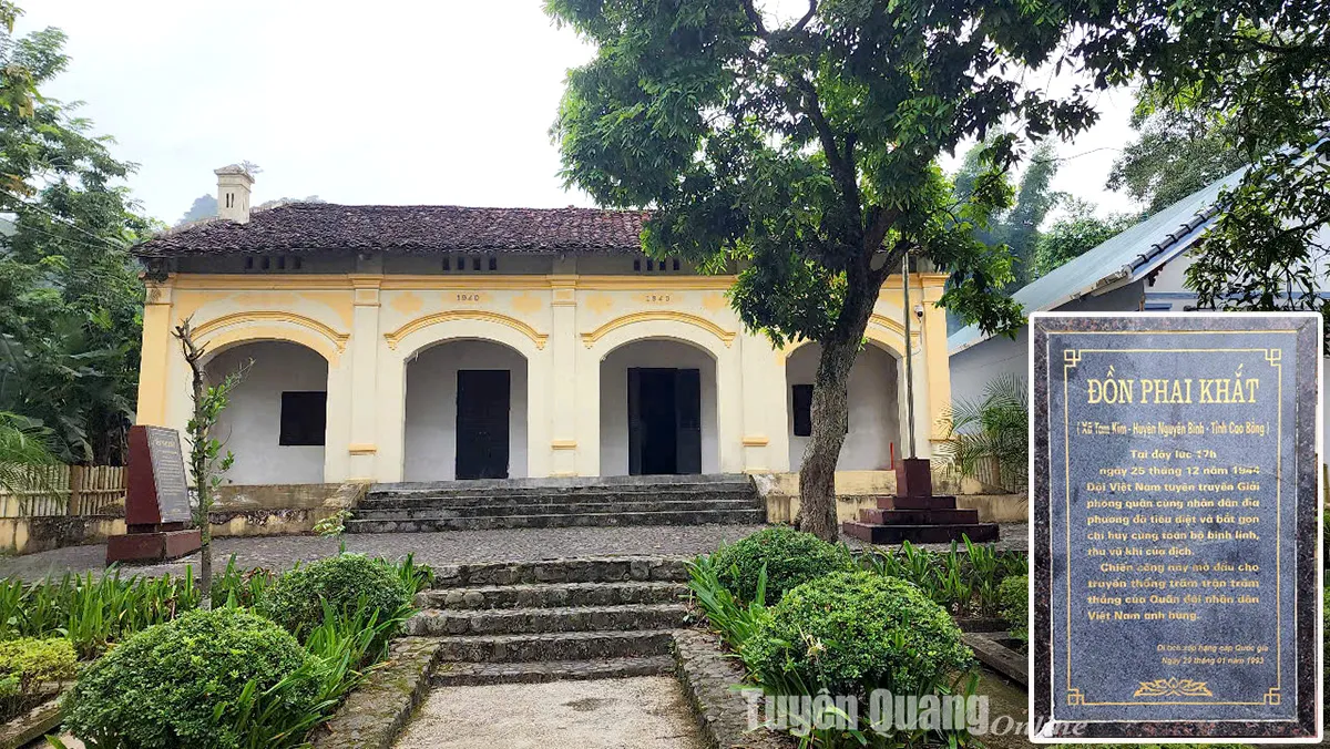 Tiền cảnh Di Tích Phai Khắt Nà Ngần