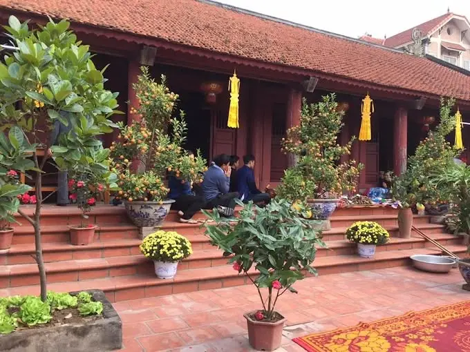 Không gian cảnh quan Chùa Nhật Tảo (chùa Phúc khánh)