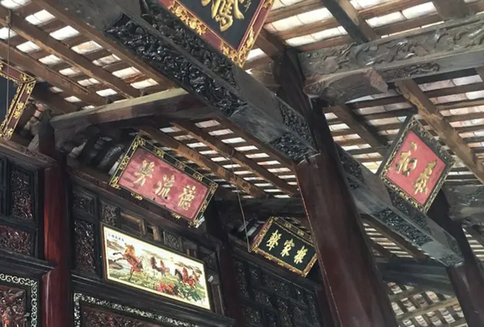 Cảnh quan di tích Nhà Cổ Thanh Phú Long