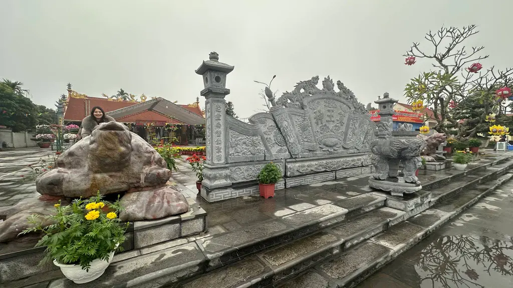Cảnh quan Từ Đường Họ Mạc nhìn từ ngoài