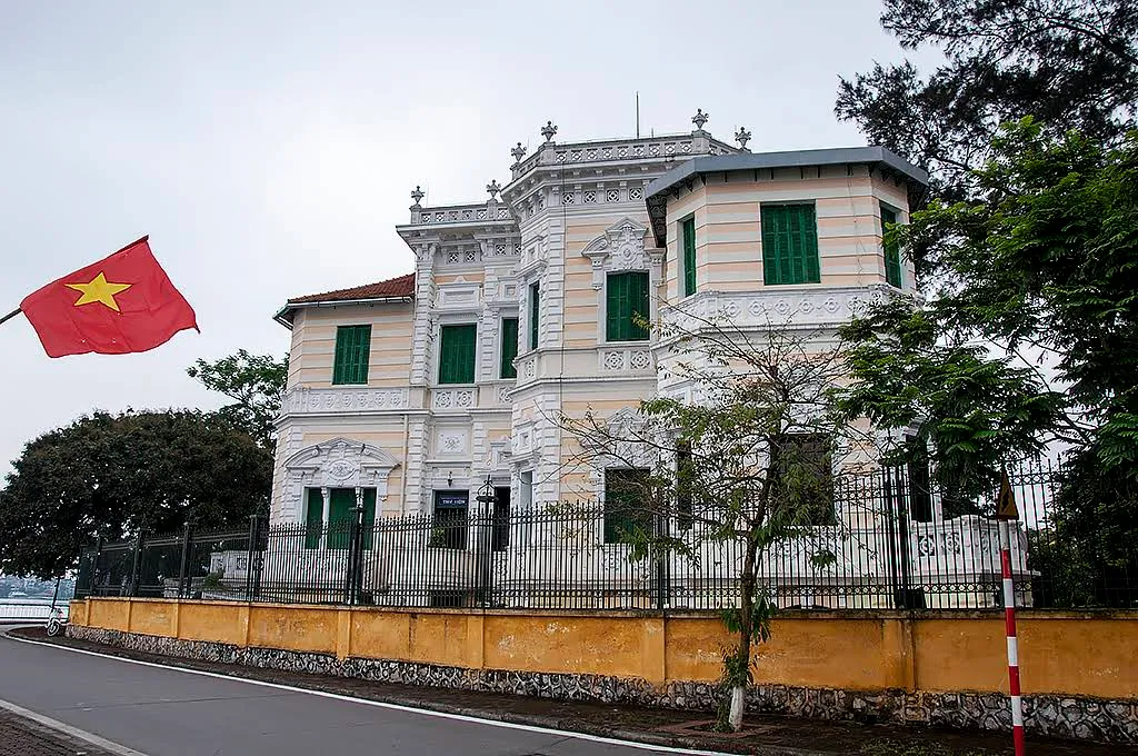 Không gian cảnh quan di tích Trường Chu Văn An