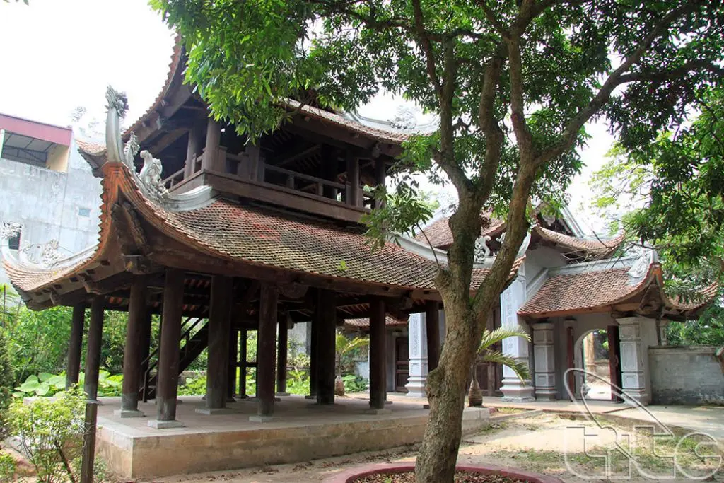 Gác chuông Chùa Nễ Châu