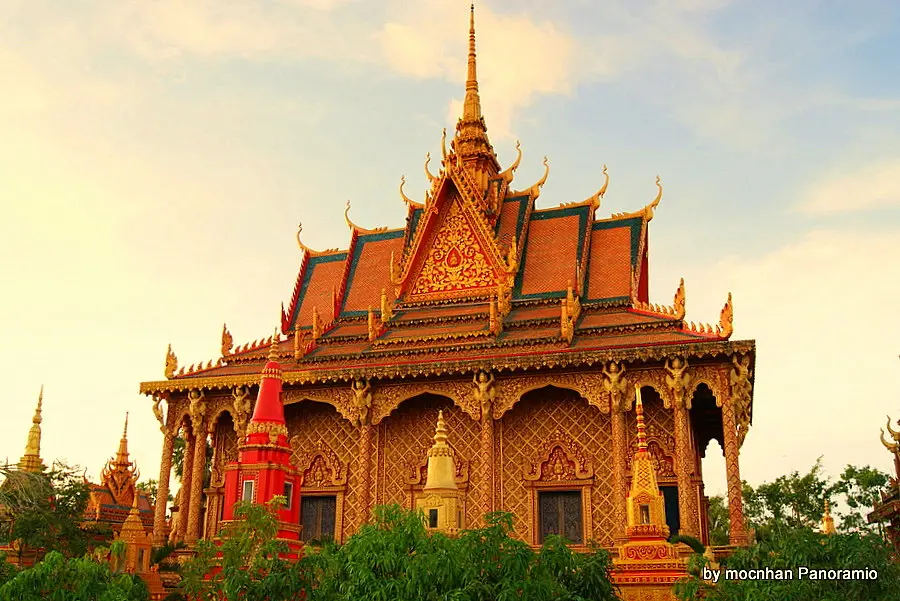 Chính điện Chùa Monivongsa Bopharam