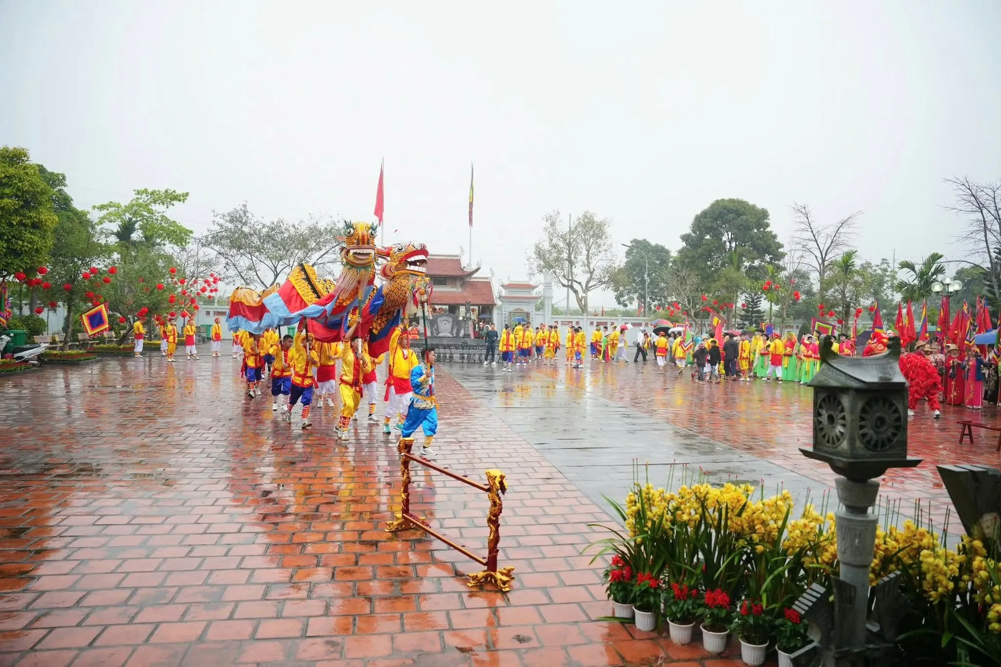Quang cảnh Lễ hội thờ Đức Triệu Việt Vương