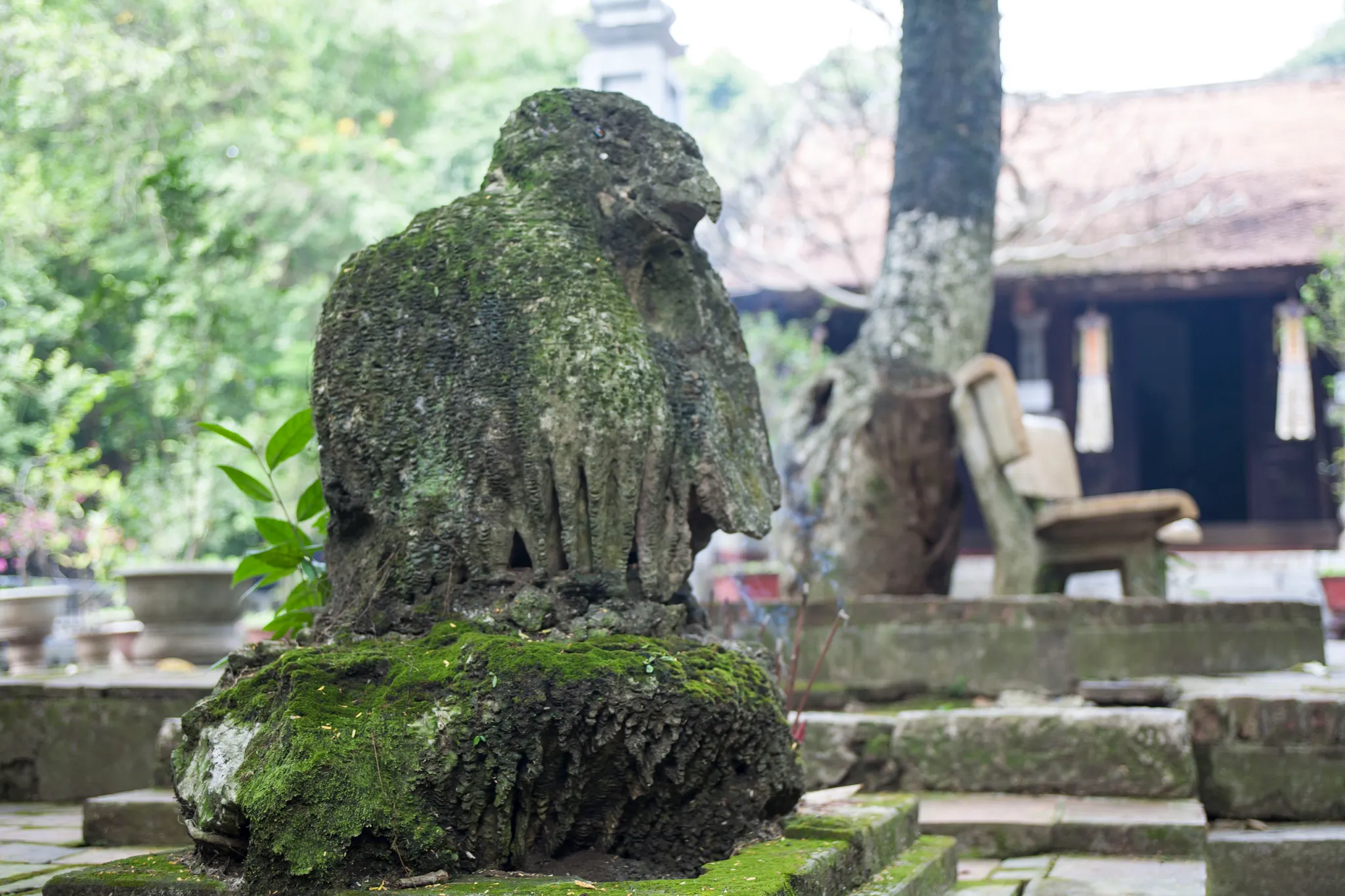Không gian cảnh quan di tích Chùa Trầm