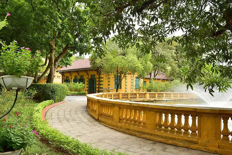 Di tích Nhà 54 tại Khu lưu niệm Chủ tịch Hồ Chí Minh