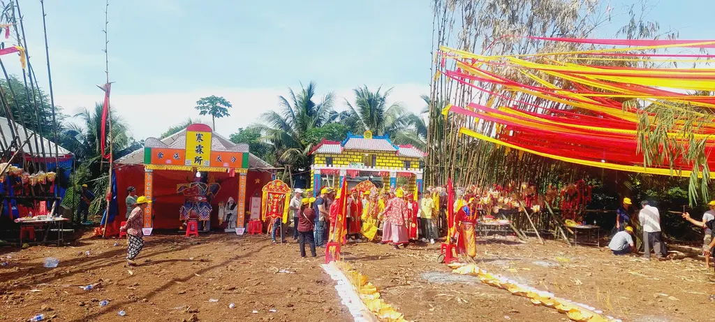 Quang cảnh Lễ Tả tài phán