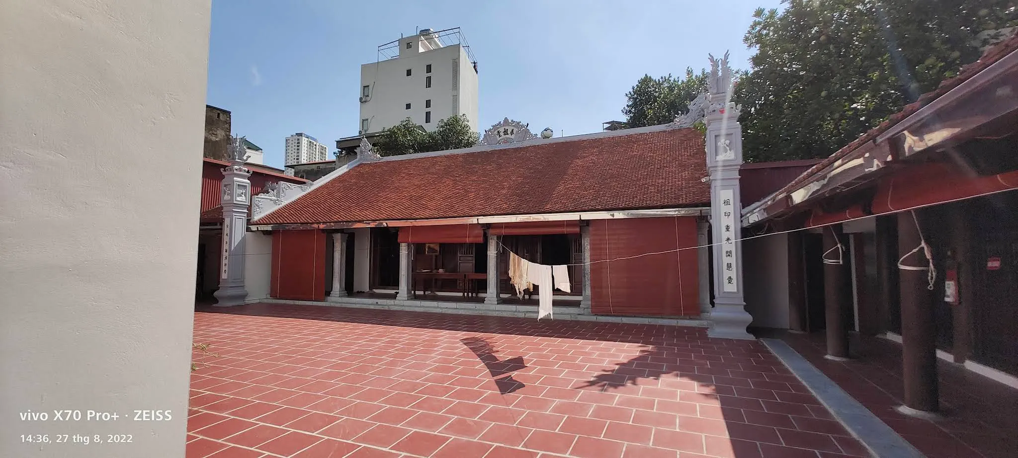 Cảnh quan di tích Chùa Văn Quán