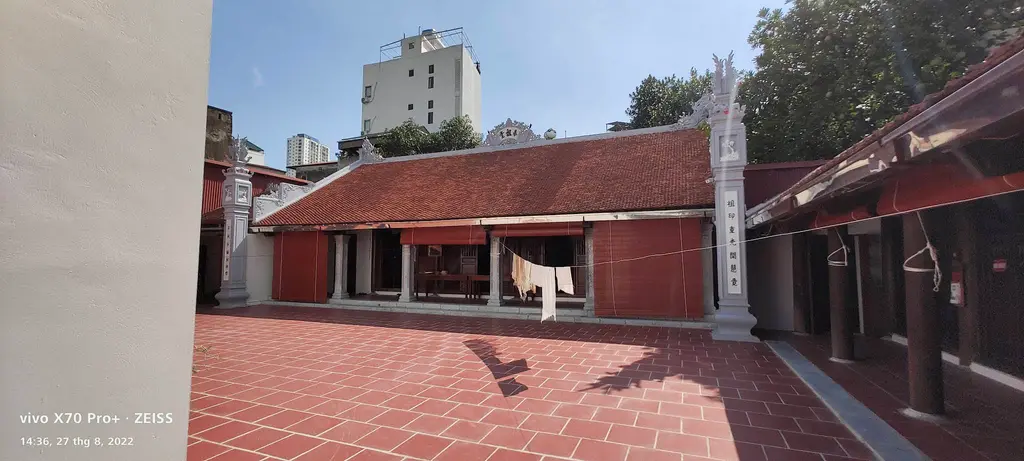 Cảnh quan di tích Chùa Văn Quán