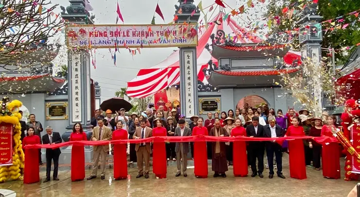 Lễ khánh thành Đền Thanh Ấm