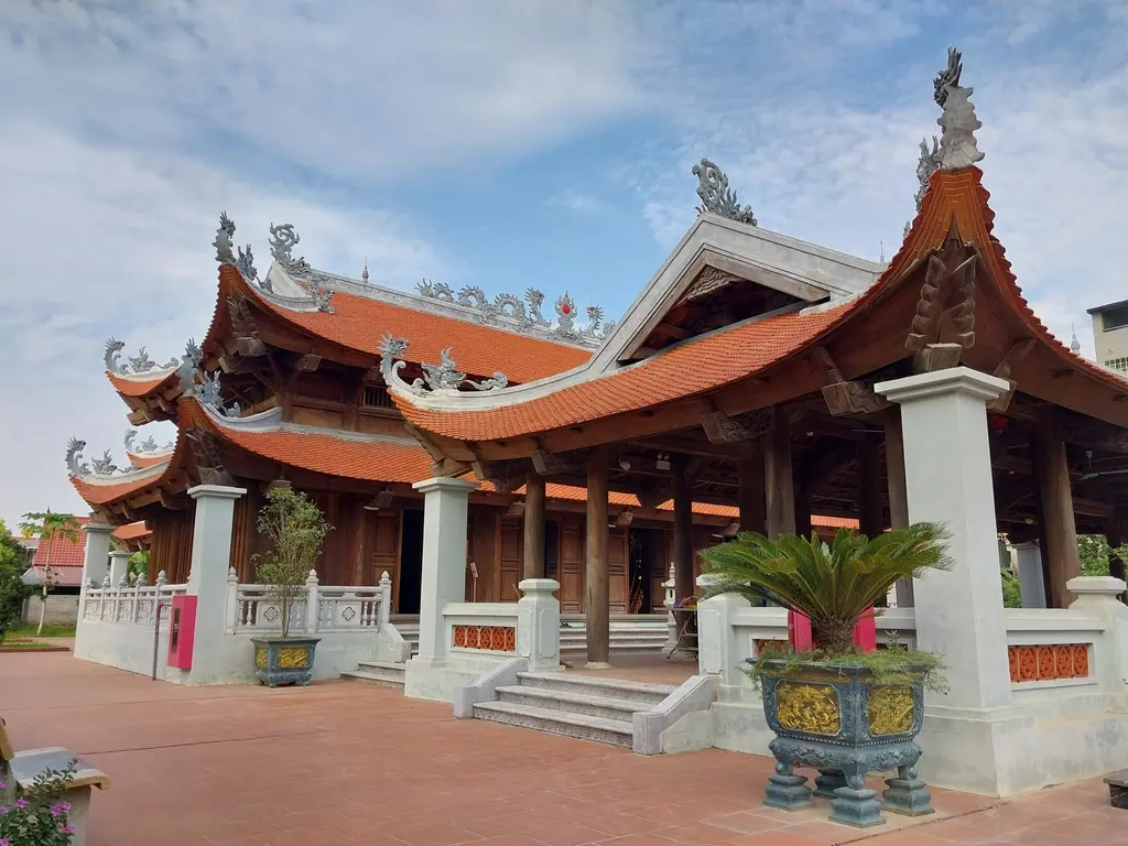 Không gian cảnh quan Đền Đậu