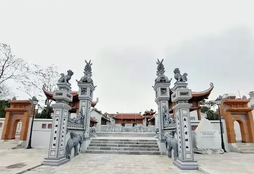 Tổng thể Đình Cộng Hòa sau tu bổ, tôn tạo