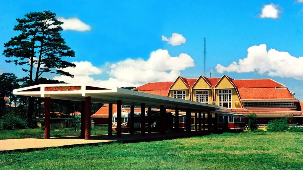Không gian cảnh quan Ga Đà Lạt