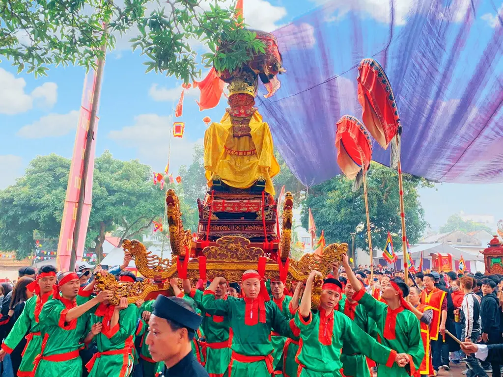 Kiệu Thánh Hội làng Ninh Sơn
