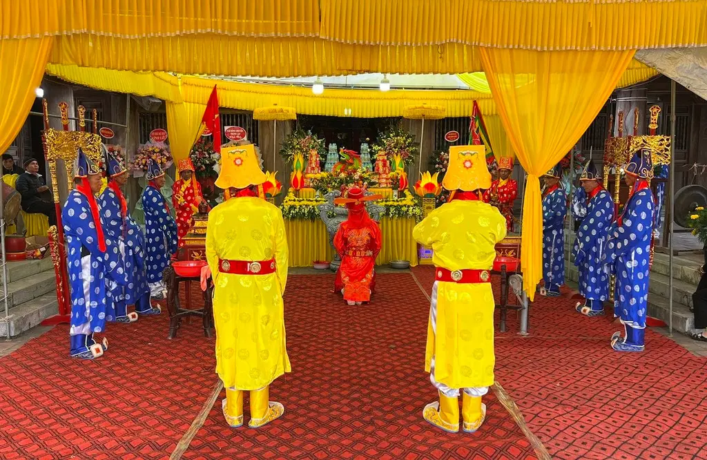 Nghi lễ tế tại Lễ hội đình Cung Chúc