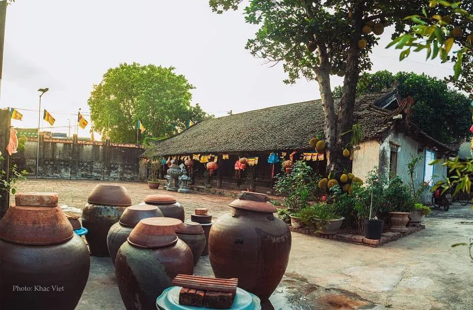 Không gian cảnh quan di tích Chùa Vĩnh Phúc