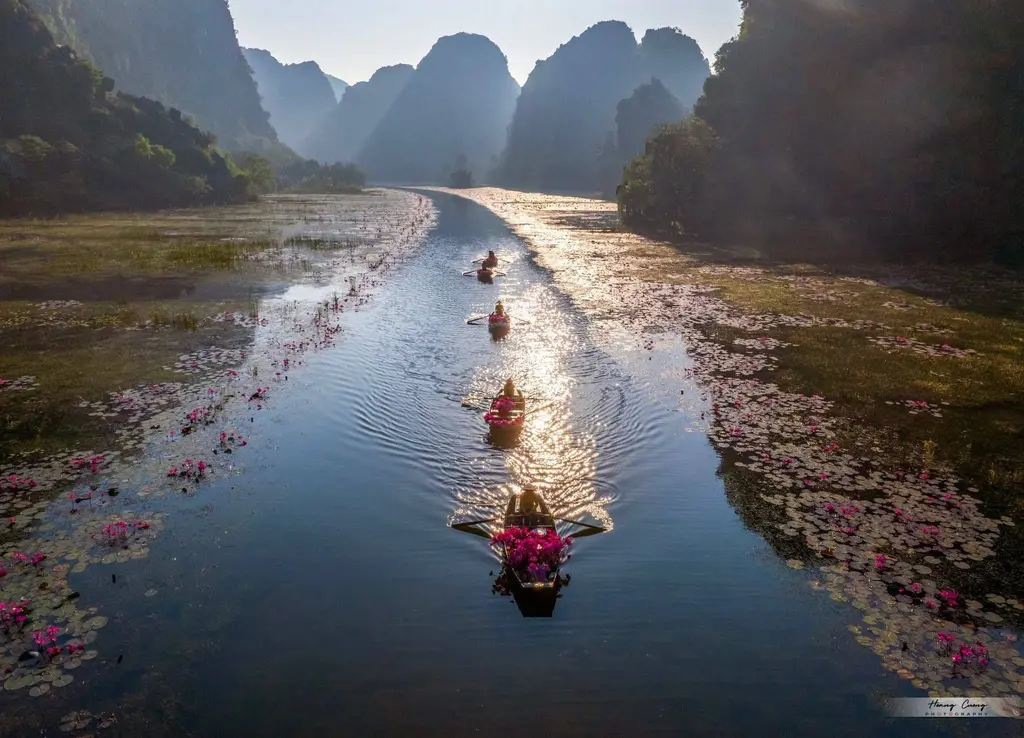 Cảnh quan bên ngoài Tam Cốc