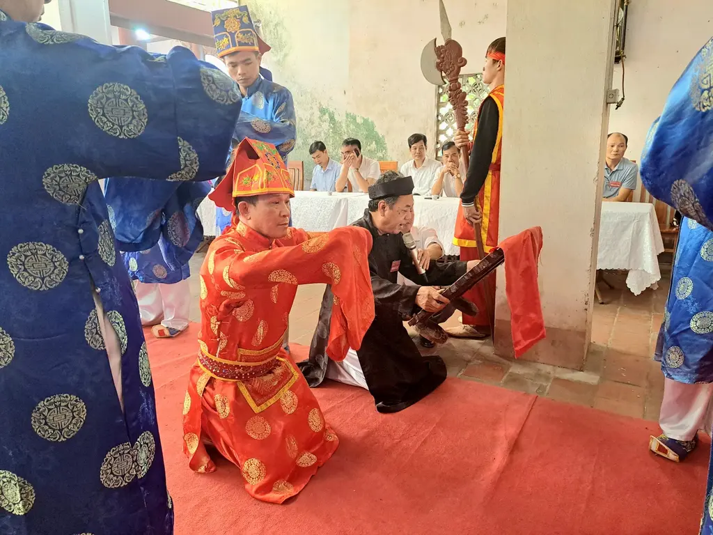 Tổ chức lễ Kính Thần tại Lễ hội đình Ba Nóc