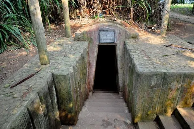 Đường xuống Địa đạo Kim Long