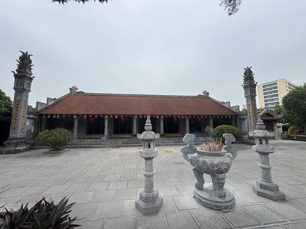 Không gian cảnh quan di tích Chùa Thánh Chúa