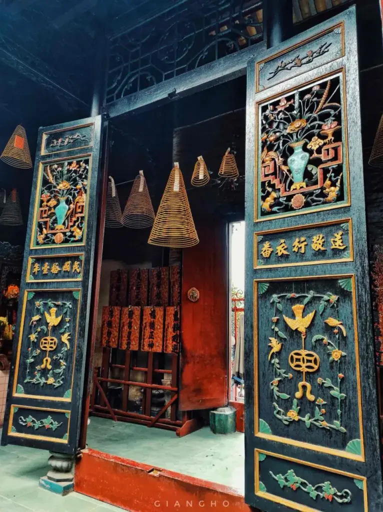 Một góc Miếu Thiên Hậu