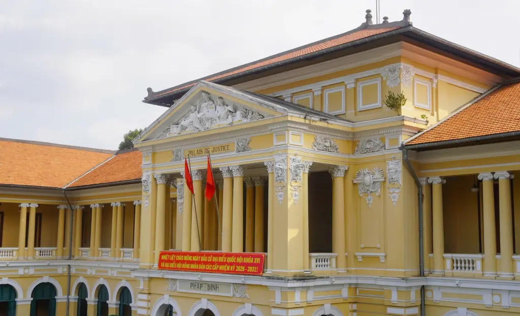 Diện mạo di tích Trụ Sở Tòa Án Nhân Dân Thành Phố Hồ Chí Minh