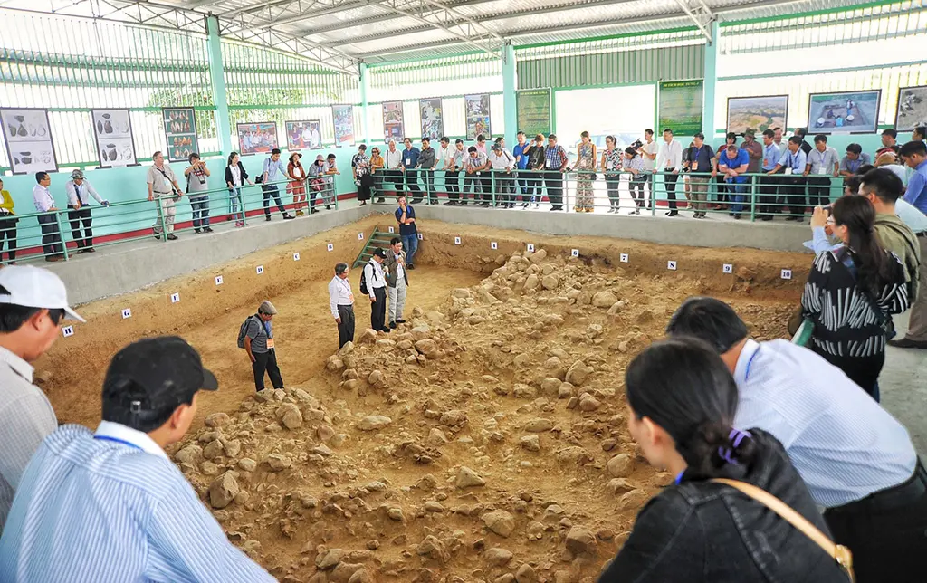 Không gian cảnh quan tại Di tích Rộc Tưng - Gò Đá